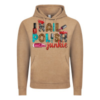 Vintage Coffee nail polish junkie bbs Vintage Hoodie - BundleAndBundleShop