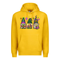 Lemon mardi gras gnomes Premium Hoodie - OliviaCreatesArt