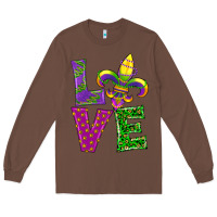 Chestnut mardi gras love Long Sleeve Tee - RanaPortraitStore