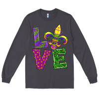 Smoke mardi gras love Long Sleeve Tee - RanaPortraitStore