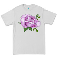 Dove Grey life's little pleasures rose Premium Tee - LillyAllenDesigns