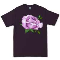 Plum life's little pleasures rose Premium Tee - LillyAllenDesigns