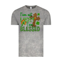 Cloud Rock I Am Not Lucky I Am Blessed St. Patricks Vintage Tee - BundleAndBundleShop