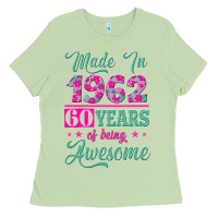 Matcha made in 1962, 60 years of being awesome Ladies Tee - Jasminsmagicworld
