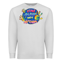 Dove Grey Cure ableism not Autism Premium Sweatshirt - FaDigitalArtStudio