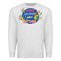 Oatmeal Heather Cure ableism not Autism Premium Sweatshirt - FaDigitalArtStudio