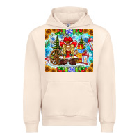 Sandshell Christmas cowboy gnome Urban Hoodie - CowhideDigitalArt