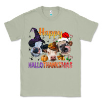 Matcha Happy Hallothanksmas Cows Classic Tee - BundleAndBundleShop