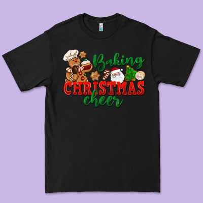 Baking Christmas Cheer Premium Tee Designed By Nancycooperartshop