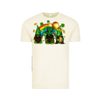 Vintage Arctic St. Patrick's afro gnomies with rainbow Vintage Tee - BundleAndBundleShop