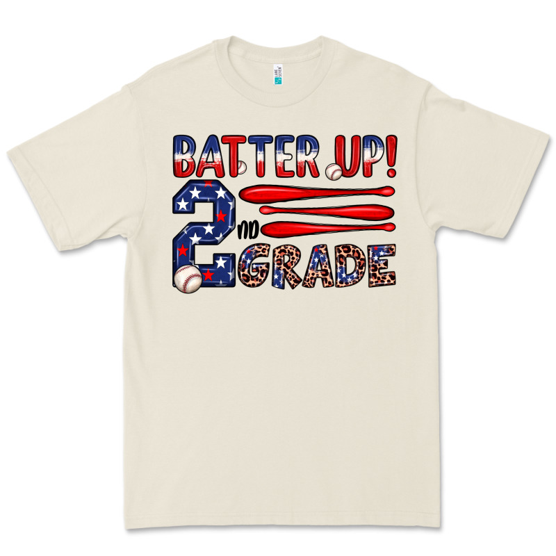 Batter Up 2nd Grade Premium Tee by JahusDesignShop | Teevron