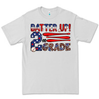 Dove Grey batter up 2nd grade Premium Tee - JahusDesignShop