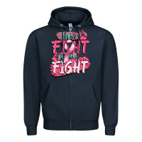 Navy her fight is our fight Zipper Hoodie - CowGirlArtShop