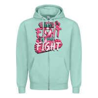 Seafoam her fight is our fight Zipper Hoodie - CowGirlArtShop