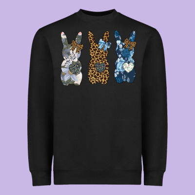 Easter Bunnies Heavyweight Sweatshirt Designed By Bettercallsaul