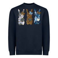 Navy Easter Bunnies Heavyweight Sweatshirt - Bettercallsaul