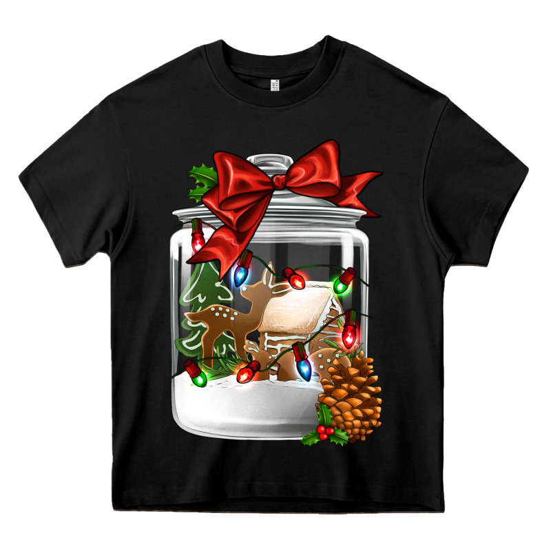 Christmas Cookie Jar Heavy Core Tee by Jasminsmagicworld | Teevron