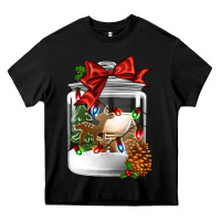 Black Christmas cookie jar Heavy Core Tee - Jasminsmagicworld