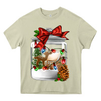 Mossy Christmas cookie jar Heavy Core Tee - Jasminsmagicworld
