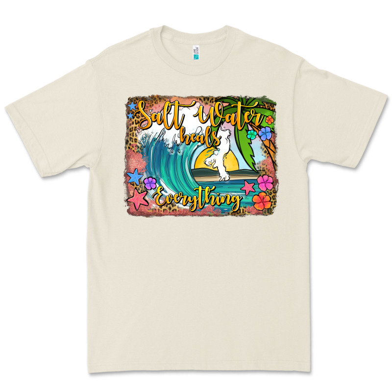 Salt Water Heals Everything Premium Tee by Jasminsmagicworld | Teevron