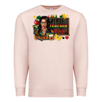 Pale Pink Juneteenth black teacher magic Premium Sweatshirt - FaDigitalArtStudio