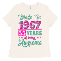 Bone made in 1967, 55 years of being awesome Ladies Tee - Jasminsmagicworld