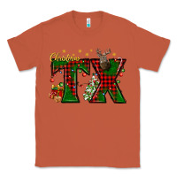 Copper Christmas Texas With Deer Classic Tee - BundleAndBundleShop