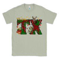 Matcha Christmas Texas With Deer Classic Tee - BundleAndBundleShop
