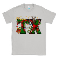 Moon Dust Christmas Texas With Deer Classic Tee - BundleAndBundleShop