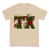 Mushroom Christmas Texas With Deer Classic Tee - BundleAndBundleShop