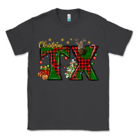 Smoke Christmas Texas With Deer Classic Tee - BundleAndBundleShop