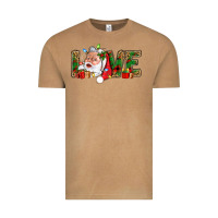 Vintage Camel Love And Santa With Gift Boxes Vintage Tee - BundleAndBundleShop