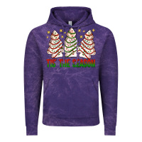 Cloud Purple tis' the season with christmas cakes  bbs Vintage Hoodie - BundleAndBundleShop