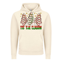 Vintage Artic tis' the season with christmas cakes  bbs Vintage Hoodie - BundleAndBundleShop