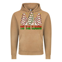 Tis' The Season With Christmas Cakes  Bbs Vintage Hoodie | Teevron