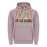 Vintage Zinc tis' the season with christmas cakes  bbs Vintage Hoodie - BundleAndBundleShop