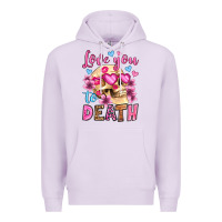 Lilac love you to death olivia Premium Hoodie - OliviaCreatesArt