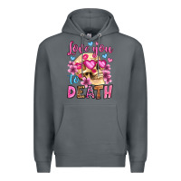 Rock love you to death olivia Premium Hoodie - OliviaCreatesArt