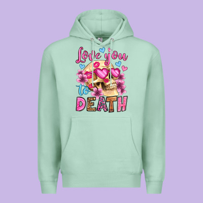 Love You To Death Olivia Premium Hoodie Designed By Oliviacreatesart