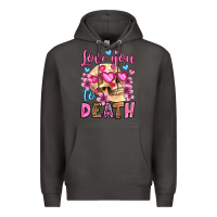 Smoke love you to death olivia Premium Hoodie - OliviaCreatesArt