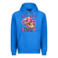 True Royal love you to death olivia Premium Hoodie - OliviaCreatesArt