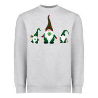 Heather Grey St Patricks Day Heavyweight Sweatshirt - Bettercallsaul