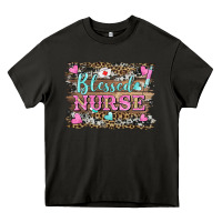 Asphalt blessed nurse Heavy Core Tee - BarkalooDesign