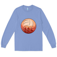 Colony Blue Cowboy Sunset Volleyball Long Sleeve Tee - Bettercallsaul