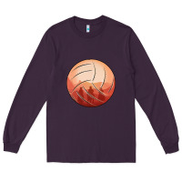 Plum Cowboy Sunset Volleyball Long Sleeve Tee - Bettercallsaul