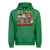 Emerald Nuts About Christmas Urban Hoodie - CowhideDigitalArt