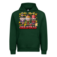 Forest Green Nuts About Christmas Urban Hoodie - CowhideDigitalArt