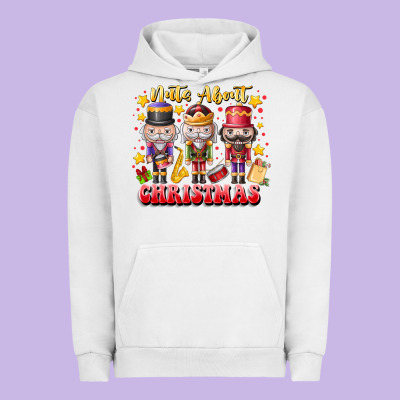 Nuts About Christmas Urban Hoodie Designed By Cowhidedigitalart