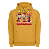 Pigment Peanut Butter Nuts About Christmas Urban Hoodie - CowhideDigitalArt