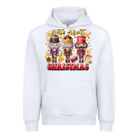 White Nuts About Christmas Urban Hoodie - CowhideDigitalArt